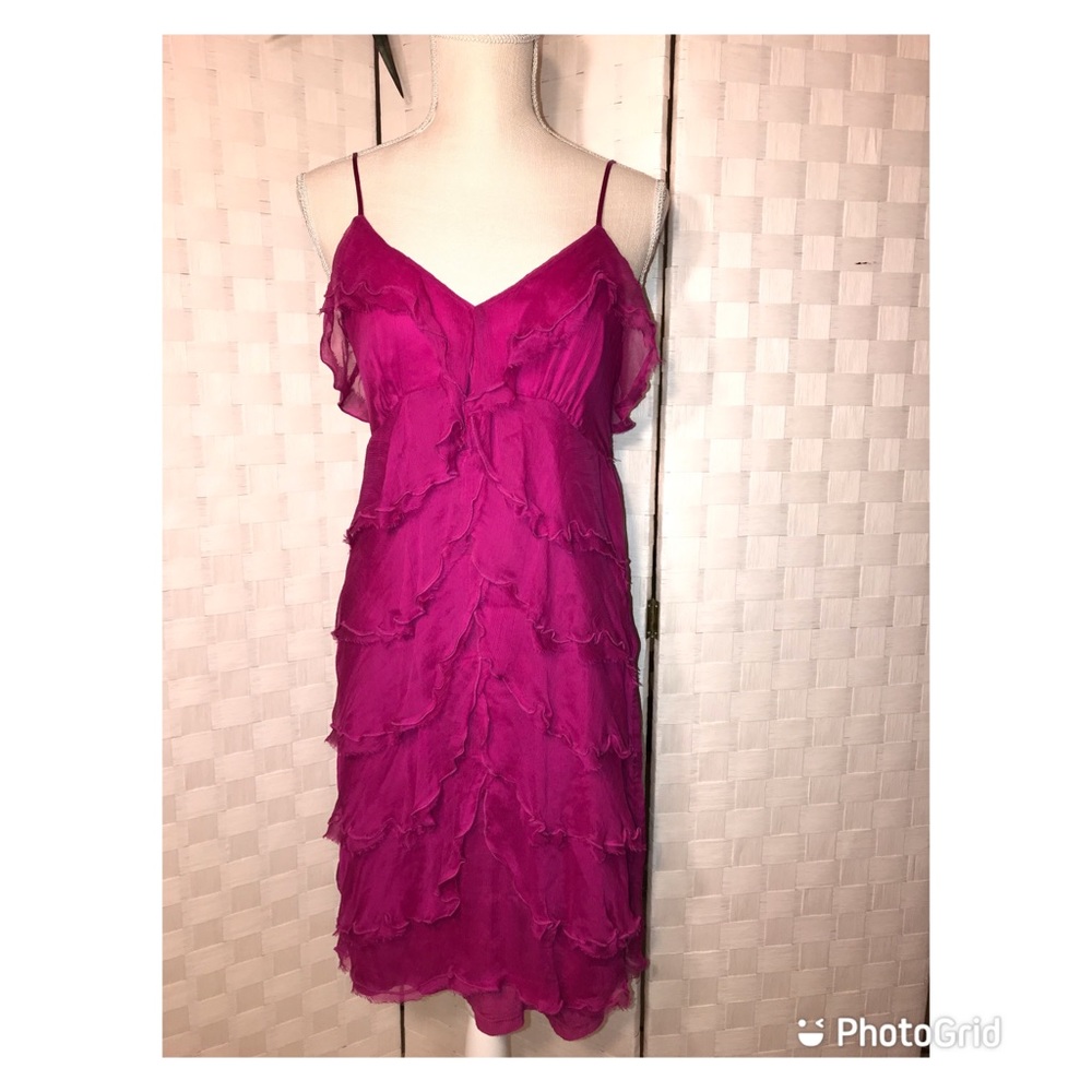NU Collective Pink Ruffle Dress